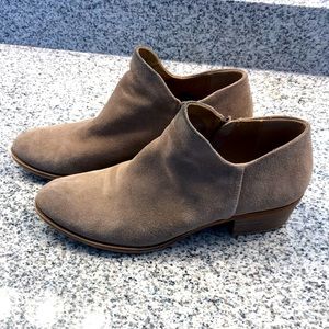 Lucky suede ankle booties